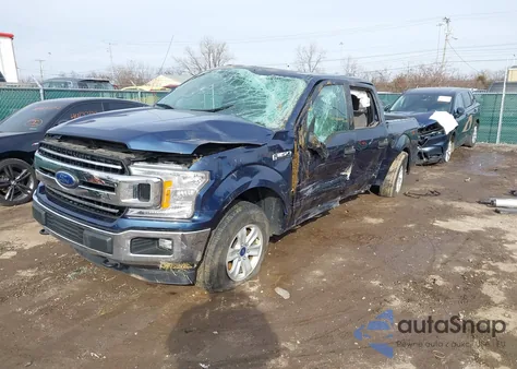 2018 Ford F-150 Xlt z USA, uszkodzony, nr VIN 1FTEW1EB7JFC16281